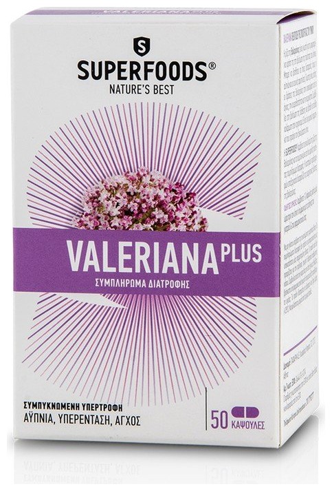 Superfoods Valeriana plus 50 caps 9 35