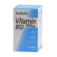 HEALTH AID Vitamin B12 1000mg Tabs 50s