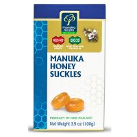 AM Health Καραμέλες με μέλι Manuka 400+ & φυσικό άρωμα λεμόνι Manuka Health