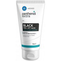 Medisei Panthenol Extra Black Peel Off Mask, Μάσκα για Βαθύ Καθαρισμό 75ml