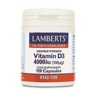 Lamberts Vitamin D3 4000IU (100μg) 120 ΚΑΨΟΥΛΕΣ