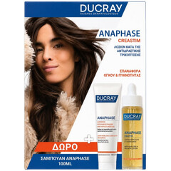 Ducray Promo Anaphase Creastim Reactiv Λοσιόν Αγωγής Κατά Της Αντιδραστικής Τριχόπτωσης & Για Την Ανάπτυξη Των Μαλλιών 60ml & Δώρο Anaphase Σαμπουάν Κατά Της Τριχόπτωσης 100ml
