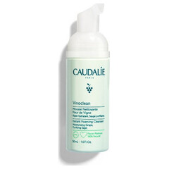 Caudalie Vinoclean Αφρός Καθαρισμού Προσώπου με Ενυδατική & Κατά των ατελειών δράση 50ml