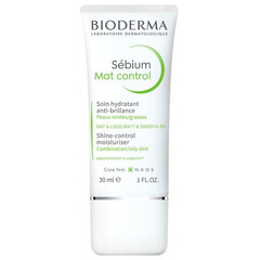 Bioderma Sebium Mat control Eνυδατική κρέμα προσώπου για λιπαρό δέρμα 30ml