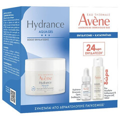 Eau Thermale Avène Σετ Περιποίησης για Ενυδάτωση & Λάμψη Promo Hydrance Aqua-Gel Face Cream 50ml & Δώρο Concentrated Hydrating Serum 10ml & Δώρο Make Up Removing Micellar Water for Sensitive Face & Eyes 100ml