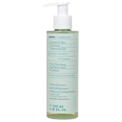 Korres Olympus Tea Gel Καθαρισμού Προσώπου για Έλεγχο λιπαρότητας & Αντιοξειδωτική δράση 200ml
