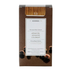 KORRES Βαφες μαλλιων Argan Oil Advanced Colorant Μόνιμη βαφή μαλλιών 7.3 ΞΑΝΘΟ ΜΕΛΙ