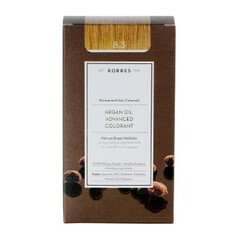 KORRES Βαφες μαλλιων Argan Oil Advanced Colorant Μόνιμη βαφή μαλλιών 8.3 ΞΑΝΘΟ ΑΝΟΙΧΤΟ ΜΕΛΙ
