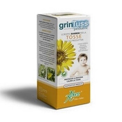 ABOCA GrinTuss pediatric Σιρόπι για παιδιά για το ξηρό & παραγωγικό βήχα 180g