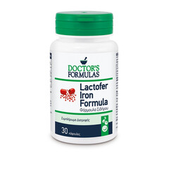 Doctor's Formulas Lactofer Iron Formula 30 κάψουλες