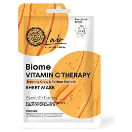 Natura Siberica Lab Biome Vitamin C Therapy Μάσκα Προσώπου