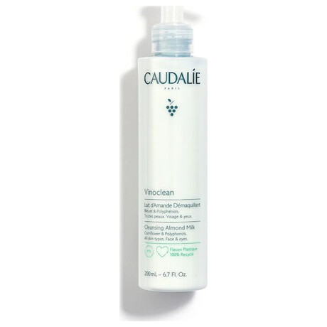 Caudalie Vinoclean Γαλάκτωμα Καθαρισμού Προσώπου με Αντιοξειδωτική & Ενυδατική δράση 200ml