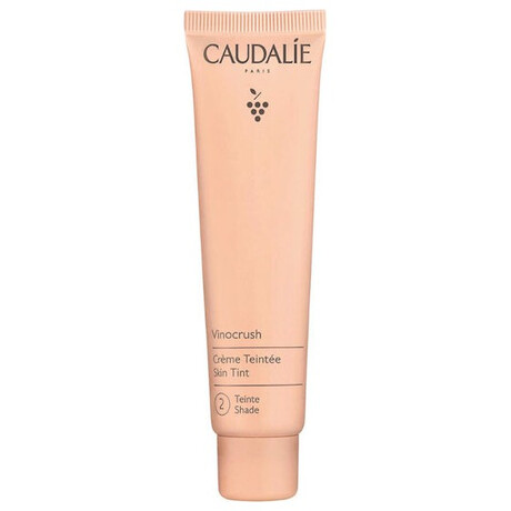 Caudalie Vinocrush Skin Tint Shade 2 Κρέμα Προσώπου με Χρώμα για Ενυδάτωση & Ατέλειες με Υαλουρονικό Οξύ & Πρεβιοτικά 30ml