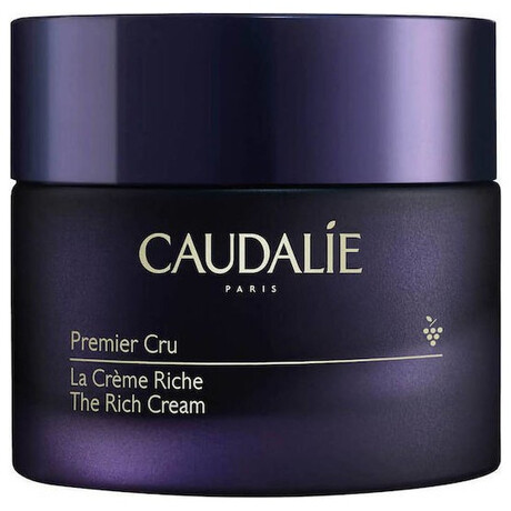 Caudalie Premier Cru Rich Κρέμα Προσώπου για Ενυδάτωση, Αντιγήρανση & Σύσφιξη με Υαλουρονικό Οξύ & Ceramides 50ml
