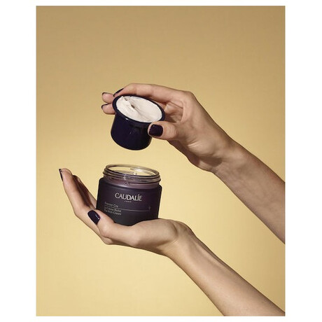 Caudalie Premier Cru La Creme Refill Rich Κρέμα Προσώπου για Ενυδάτωση, Αντιγήρανση & Σύσφιξη με Υαλουρονικό Οξύ & Ceramides 50ml
