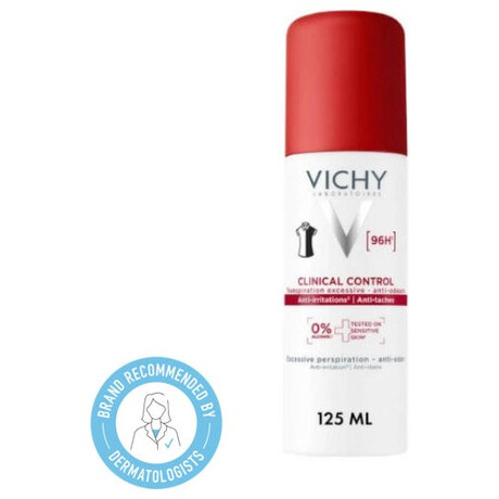 Vichy Clinical Control Αποσμητικό 96h σε Spray 125ml