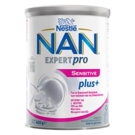 Nestlé Γάλα σε Σκόνη Nan Expert Pro Sensitive Plus για 0+ Μηνών 400gr