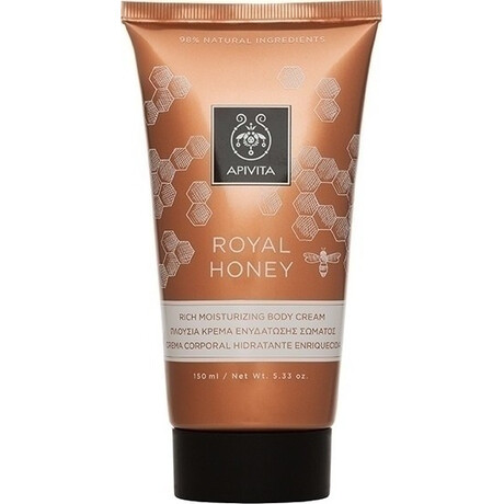 APIVITA Royal Honey Moisturizing Body Cream - Πλούσια Κρέμα Ενυδάτωσης Σώματος 150ml