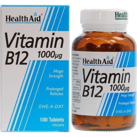 HEALTH AID VITAMIN Β12  100tabs -economy