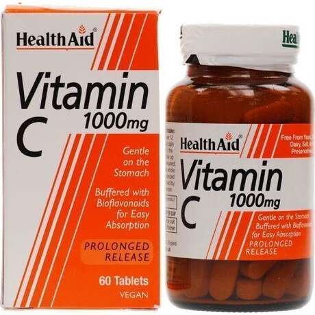 HEALTH AID VITAMIN C 1gr 60tabs -economy