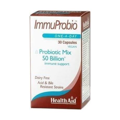 HEALTH AID IMMUPROBIO-ΠΡΟΒΙΟ.50δις+FOS 30caps