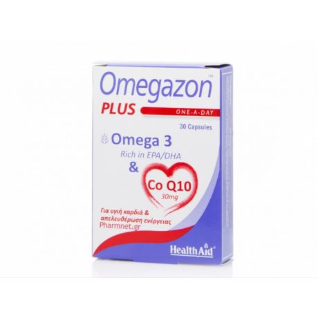 HEALTH AID Omegazon Plus CoQ10 30CAPS