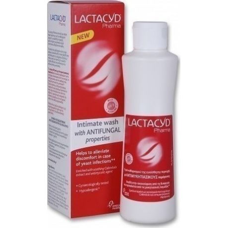 Omega Pharma Lactacyd Pharma Antifungal Wash 250ml