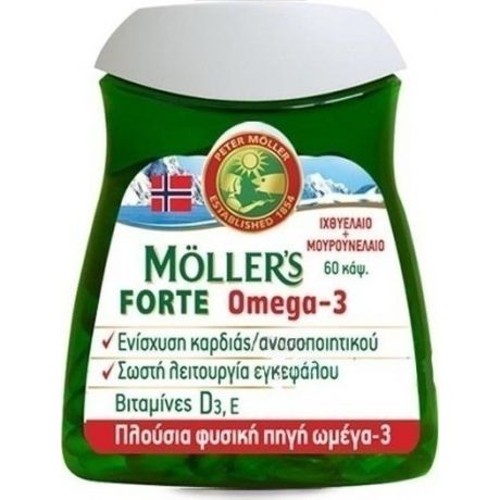 NATURE'S PLUS Moller’s Forte Omega 3 Caps 60s