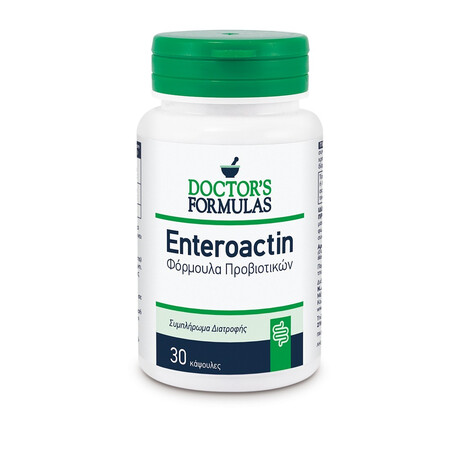 Doctor's Formulas Enteroactin 400mg 30 κάψουλες
