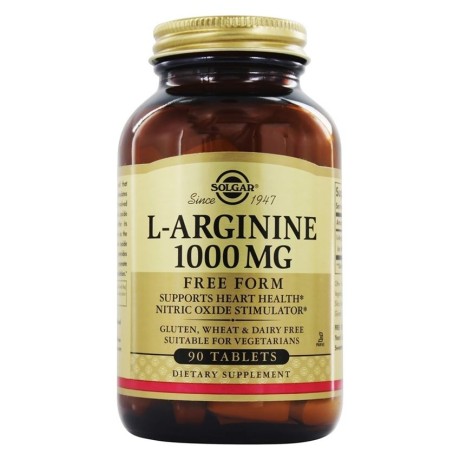 SOLGAR L-Arginine 1000mg Tabs  90s