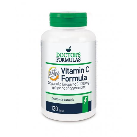 Doctor's Formulas Vitamin C Formula Fast Action 1000mg 30 κάψουλες